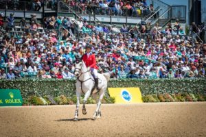 Colleen Loach (CAN) and Qorry Blue d'Argouges